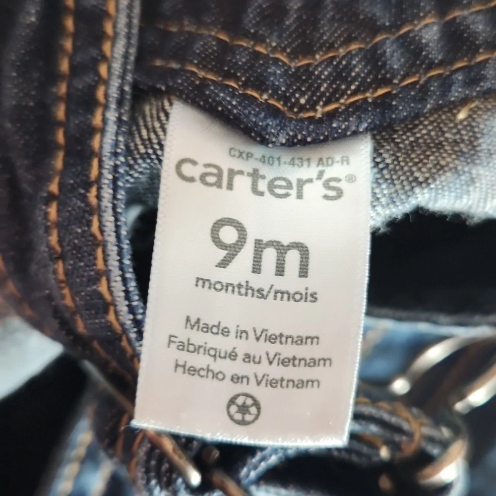 Carter's boys overalls